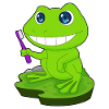 Frog Brushing Toothbrush
