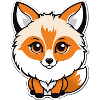 Fluffy fox