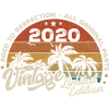 Millésime 2020 Anniversaire Rétro 2020