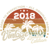Millésime 2018 Anniversaire Rétro 2018