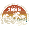 Millésime 1995 Anniversaire Rétro 1995