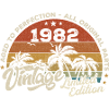 Millésime 1982 Anniversaire Rétro 1982