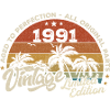 Millésime 1991 Anniversaire Rétro 1991