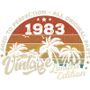 Millésime 1983 Anniversaire Rétro 1983
