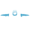Eisbär Eisbaden Eisbad