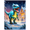 Winterlandschaft Dino 3.2
