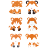 Fox Love Little Red Panda