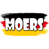 Drapeau de Moers, Allemagne