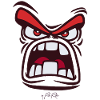 Angry angry face