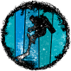 Blue Summit Silhouette