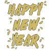 Bonne Année - Or