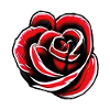 Rose Red Black