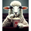 Sheep at the cinema