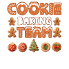 Cookie Baking Team Christmas
