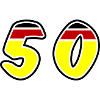 50 Number symbol Germany