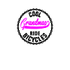 Cool grannies ride bicycles