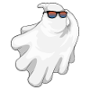 Ghost Halloween Sunglasses