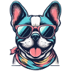 Retro Frenchie