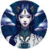 Asian,Gothic,Dolphins,Green Eyes,Anime