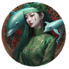 Anime,Delfines,Asiático,Círculo,Gótico,Cómic