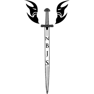 NBJS sverddesign svart