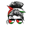 Palestine Drapeau Palestinien Filles Patriotiques