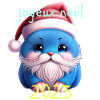Chat père noël