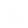 Snowman Silhouette Minimalist