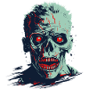 Horrible Ghoul Illustration