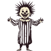 Scary Clown Kid