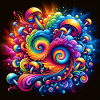 Mushrooms - psychedelic art