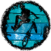 BMX Trick Silhouette