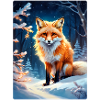 Winterlandschaft Fuchs 1.5