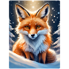 Winterlandschaft Fuchs 1.13