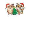 Meerkat Christmas Winter Animals Meerkat