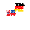 Slovakia Germany Flag German Slovak