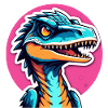Velociraptor Dinosaur Drawing