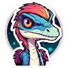 Dessin de dinosaure Velociraptor