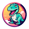 Tyrannosaurus Rex Dinosaur Illustration