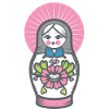 Matryoshka docka/ Babusjka