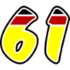 61 Symbole numérique Allemagne