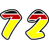 72 Symbole numérique Allemagne