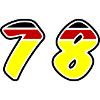 78 Number Symbol Germany