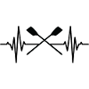 Rowing Heart Line