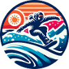 Expression Graphique d'un Snowboarder