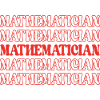 Mathematiker Mathe-Experte Mathe-Genie