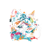 Attends, je vois un chat