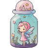 Fairy in a bottle 02