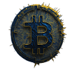 Bitcoin Gold Blue