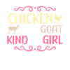 Goats & Chickens Funny Goat Lover